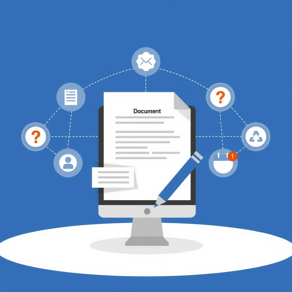 Document update illustration