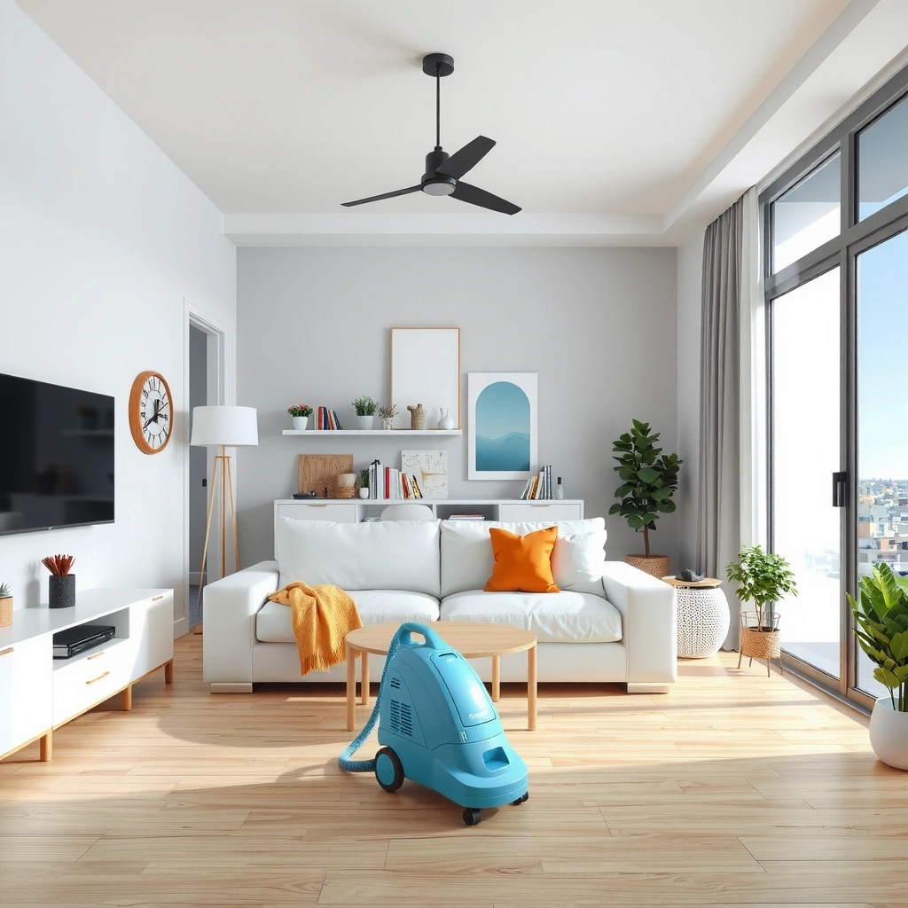 Professional residential cleaning service